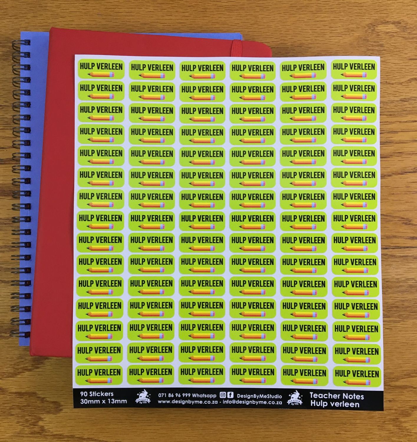 Teacher Notes: Hulp Verleen
