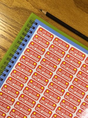 Teacher Notes: Leer jou spelwoorde.