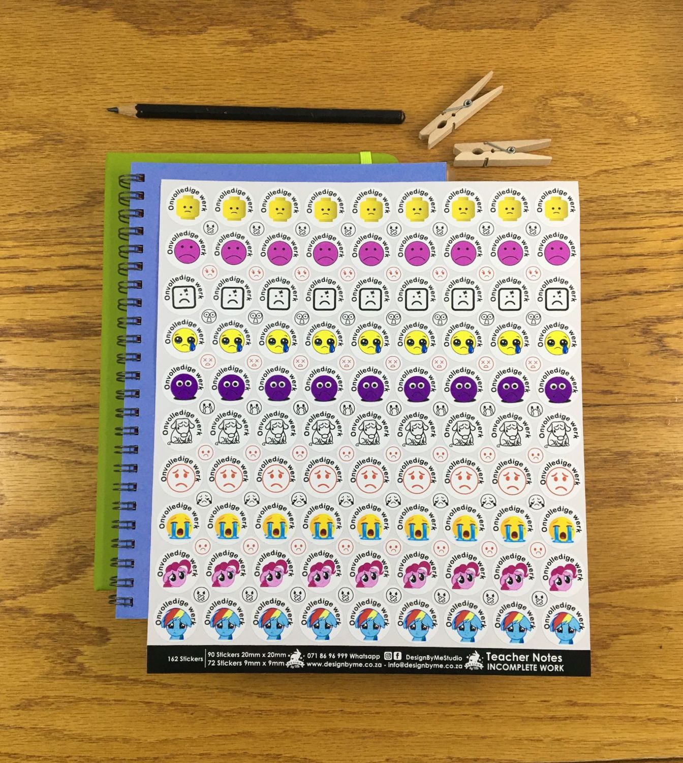 Teacher Notes: Onvolledige werk