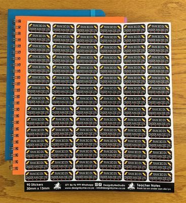 Teacher Notes: Raak bo en onder aan die lyn Teacher Notes: Raak bo en onder aan die lyn