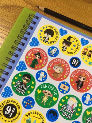 Harry Potter Magic Theme 5 Reward Stickers - Afrikaans