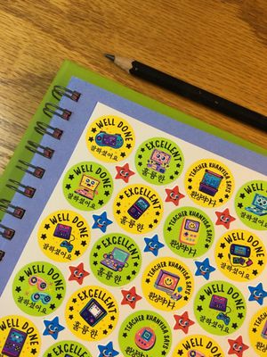 Korean Reward Stickers