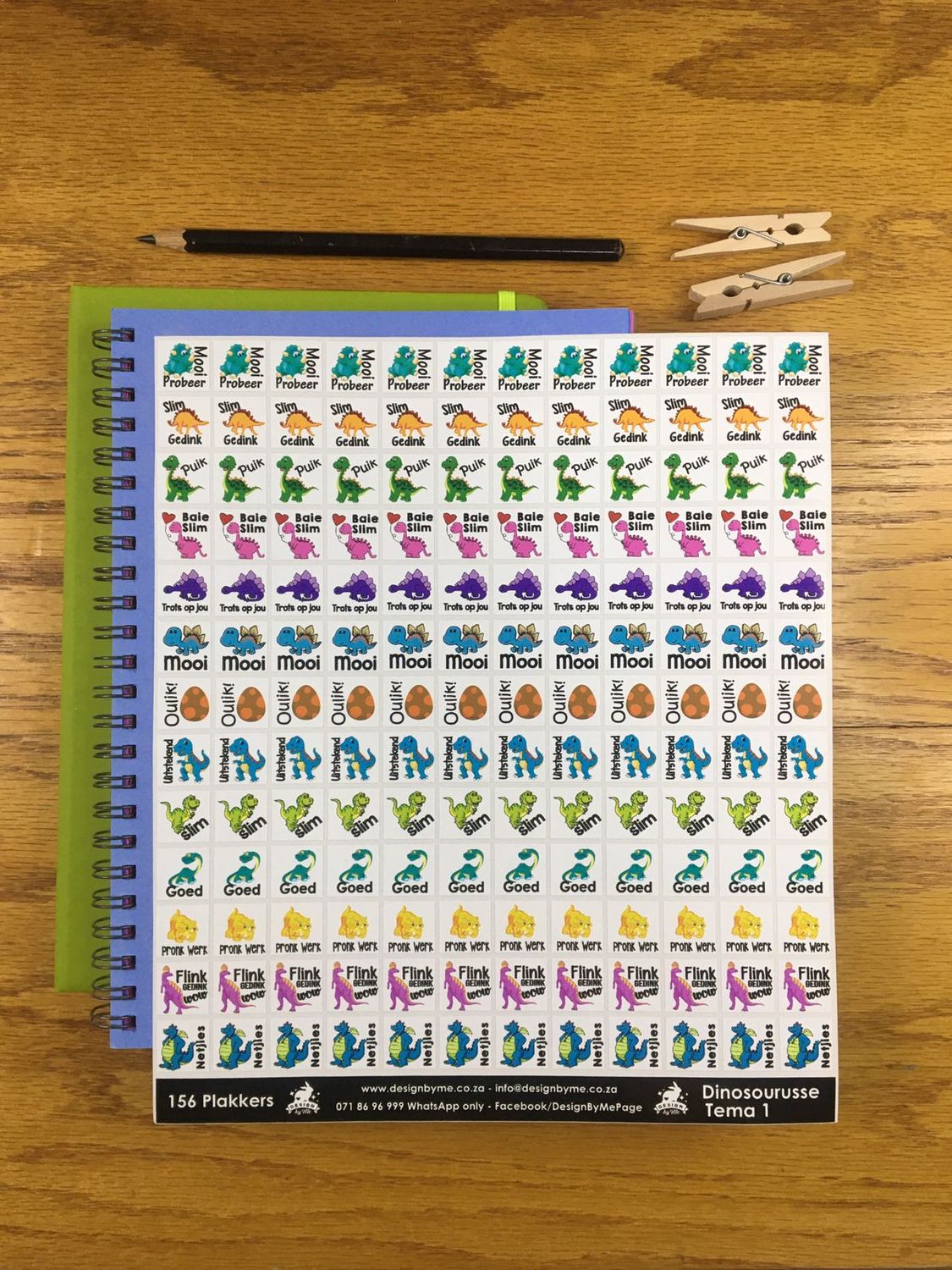 Sample Sale 2 - Dinosaurs - Afrikaans