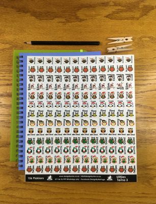 Sample Sale 13 - Owl Christmas theme- Afrikaans Sample Sale 13 - Owl Christmas theme- Afrikaans