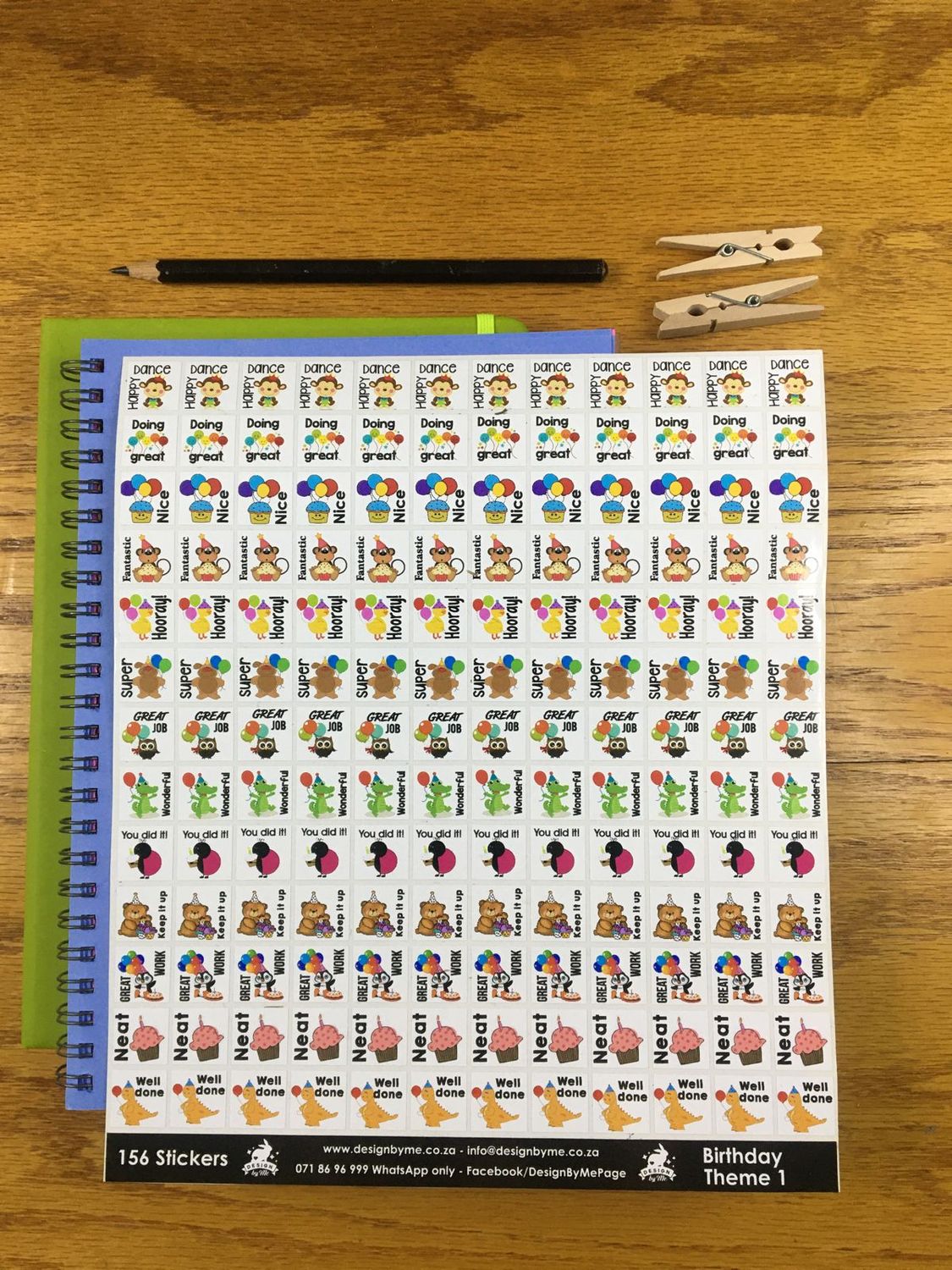 Sample Sale 18 - Birthday theme - English