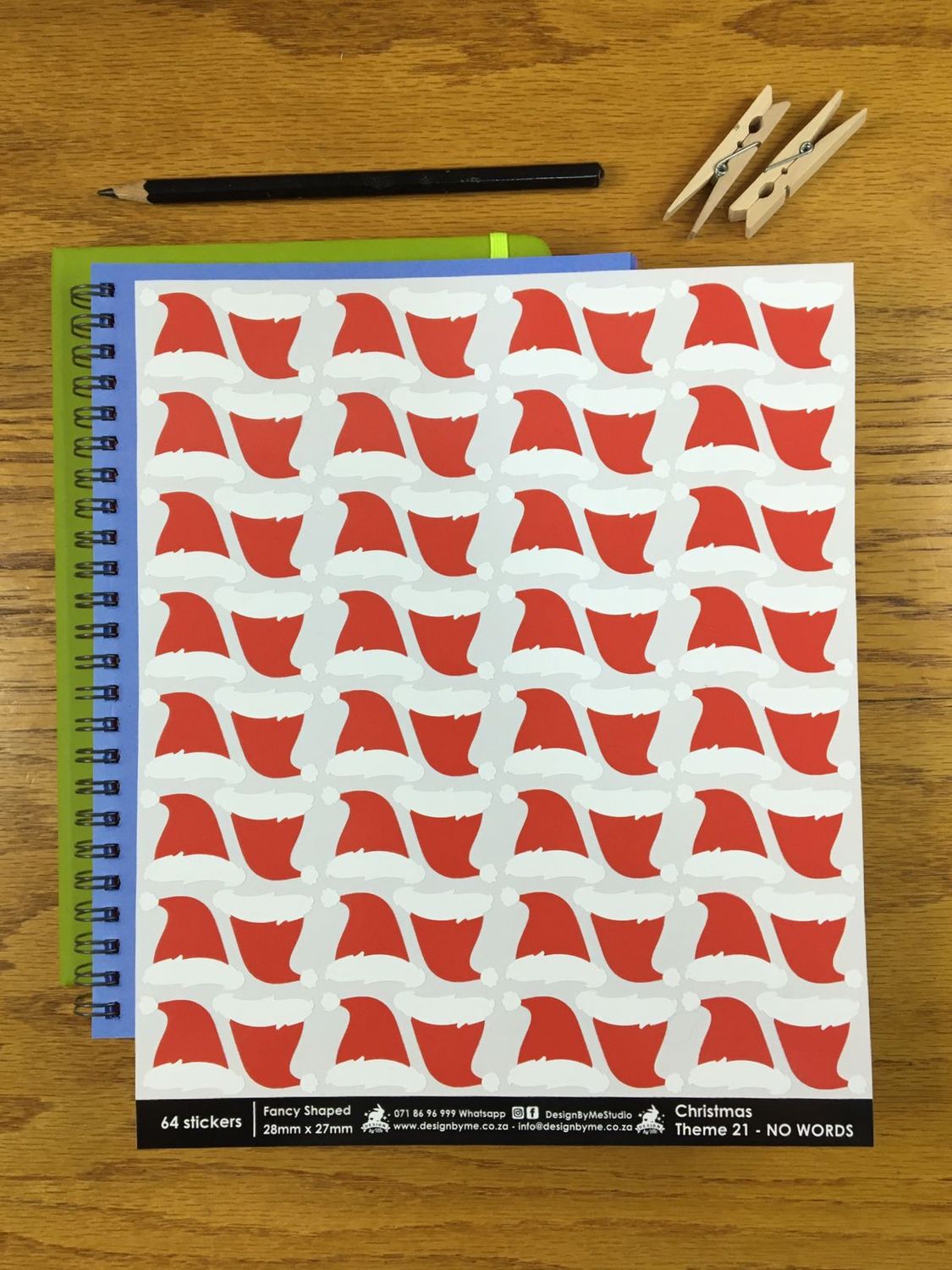 Christmas Theme 21 - Stickers - NO WORDS