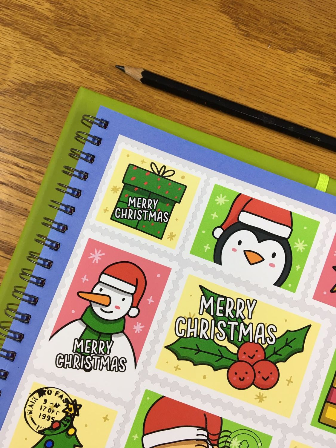 Christmas Theme 30 - Gift Stickers - English