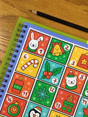 Advent Calendar Stickers - Theme 1 - No Words