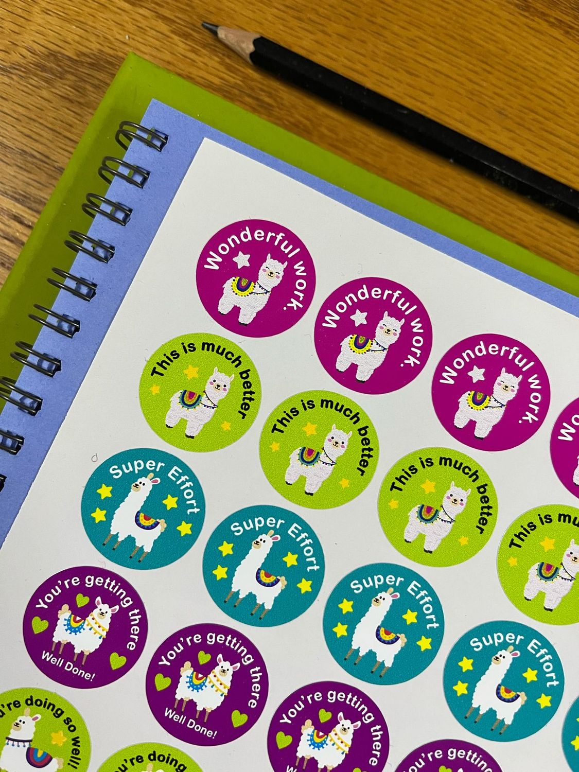 Sample Sale 132 - Llama theme - English
