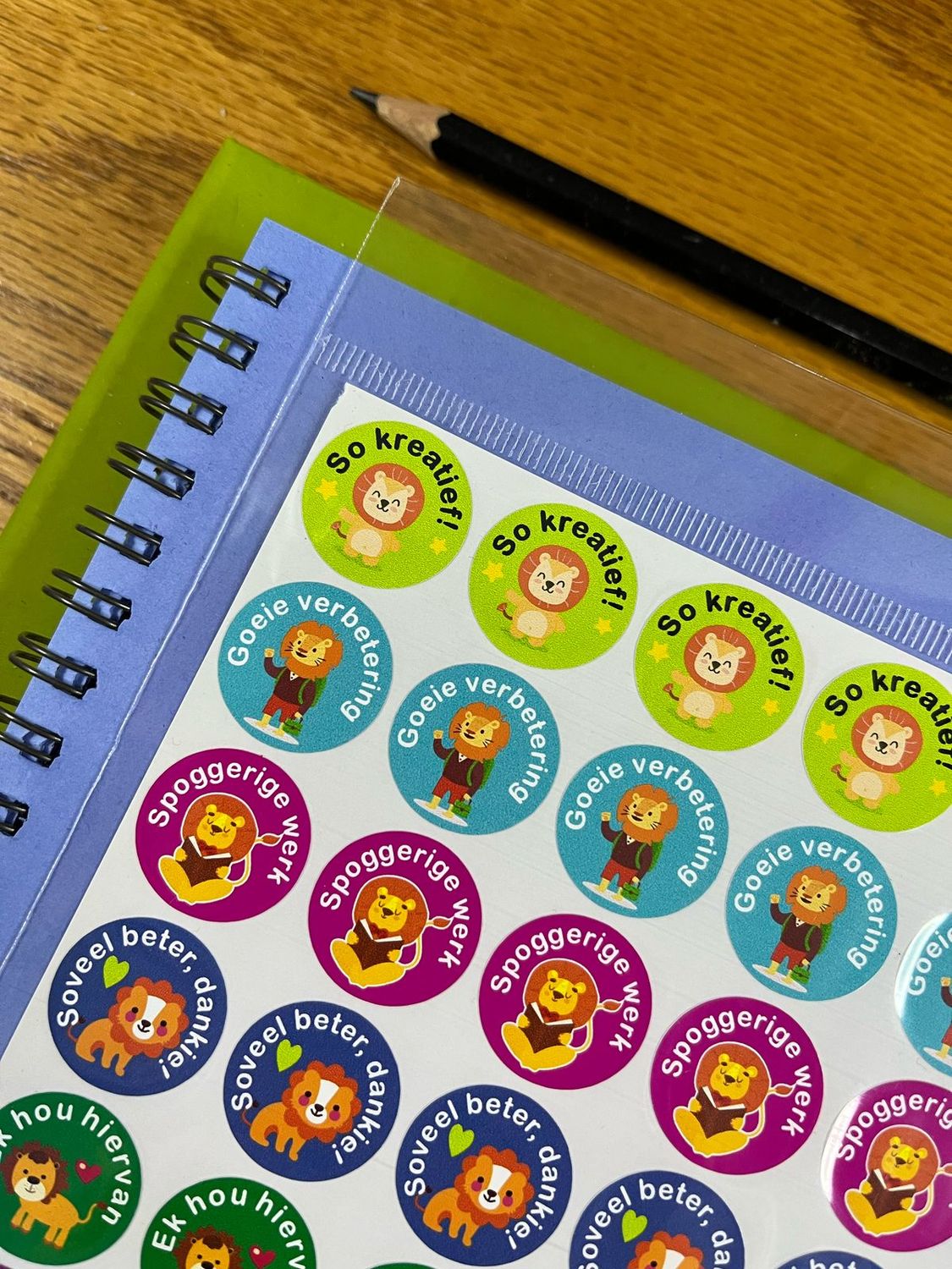 Sample Sale 133 - Lions theme - Afrikaans