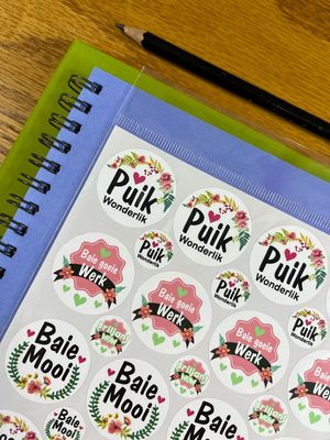 Sample Sale 150 - Floral theme - Afrikaans Sample Sale 150 - Floral theme - Afrikaans