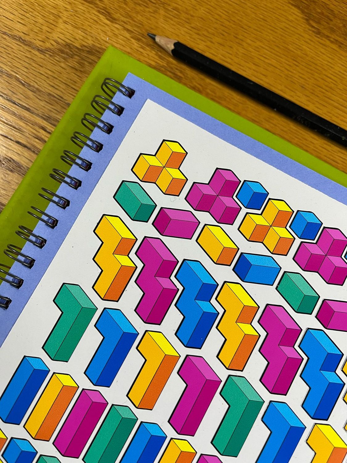 Sample Sale 158 - Tetris 3D theme - No Words
