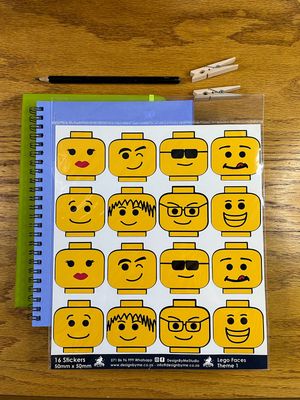 Sample Sale 159 - Lego Face theme - No Words