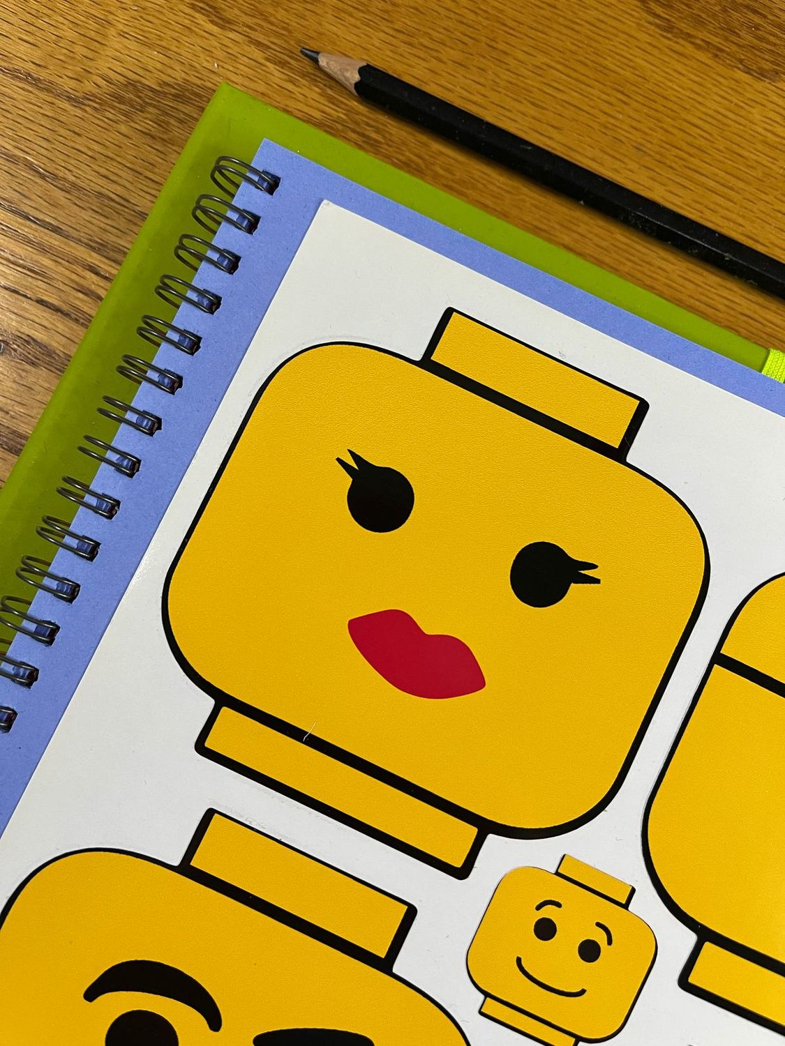 Sample Sale 160 - Lego Face theme - No Words