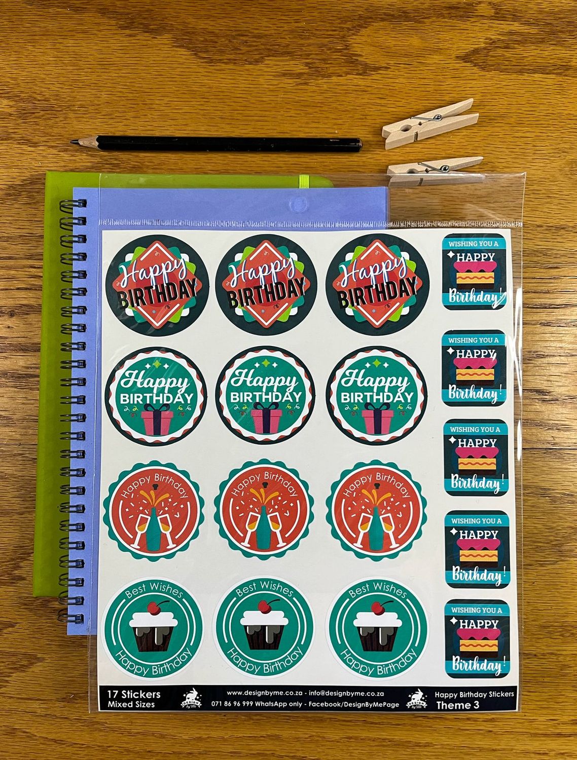 Sample Sale 163 - Happy Birthday Theme - English