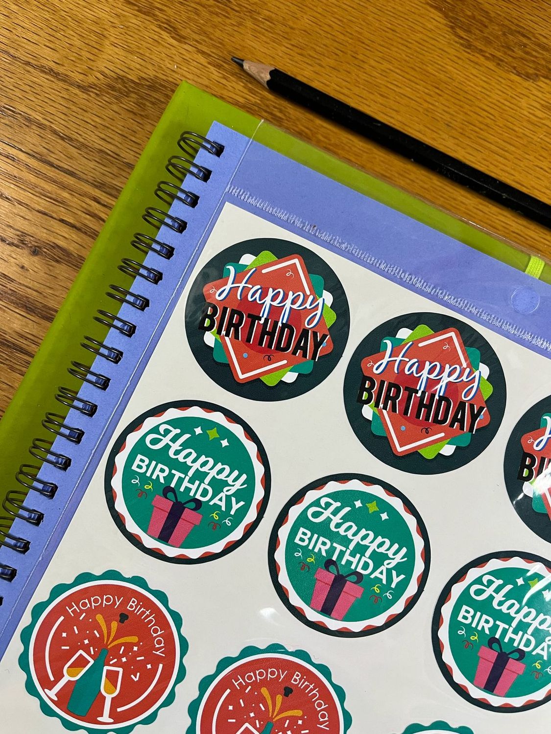 Sample Sale 163 - Happy Birthday Theme - English