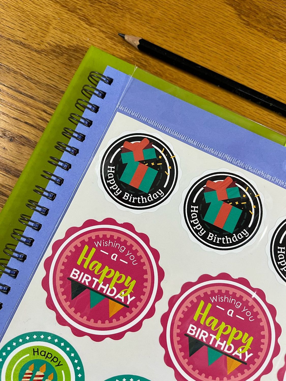 Sample Sale 164 - Happy Birthday Theme - English