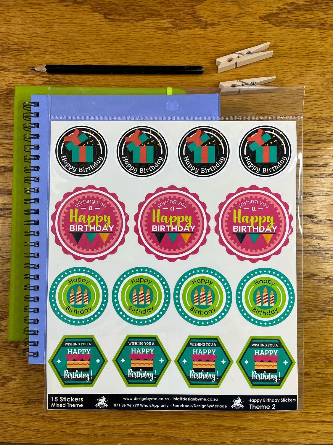Sample Sale 164 - Happy Birthday Theme - English