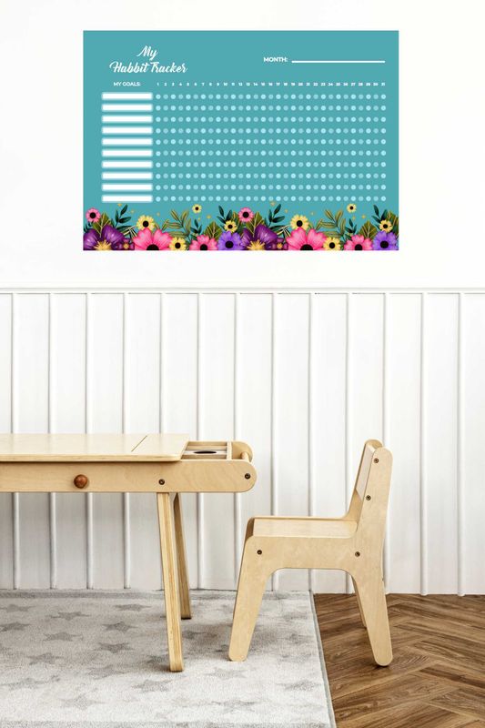 English Reward Charts, Habit Trackers &amp; Chore Charts