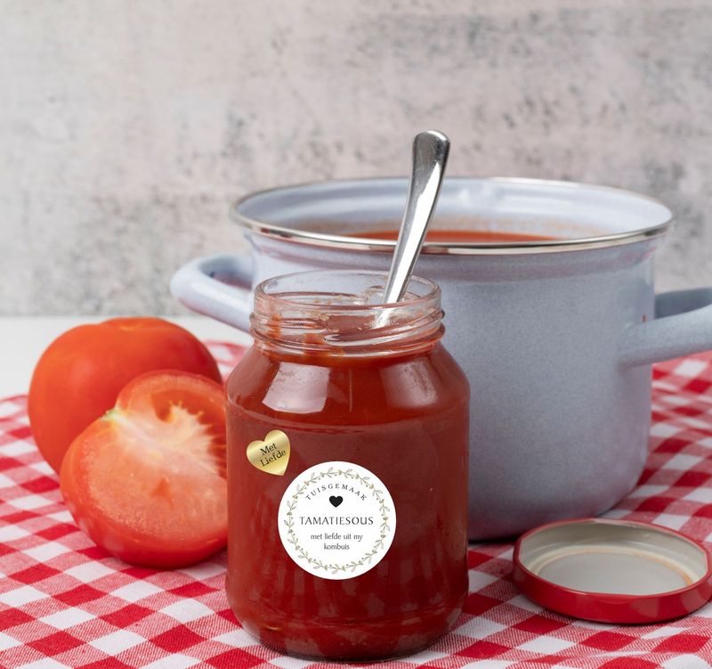Food and Pantry Label Stickers