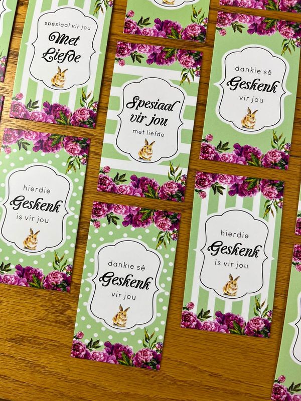 Gift Tags | Personsalised Gift Tags | Gift Note Cards