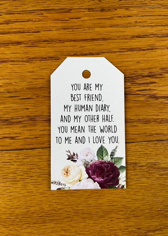 Valentine's Gift Tags | Valentine's Gift Note Cards