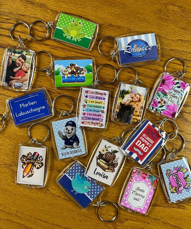 Bag Tag Keychains