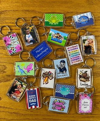 Bag Tag Keychains