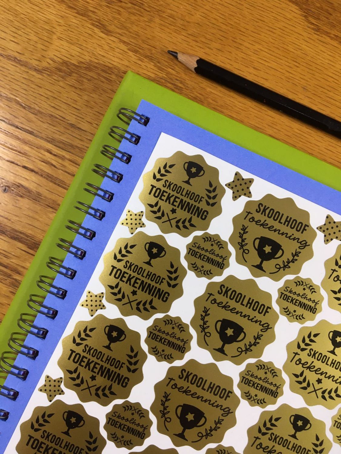 Principal Headmaster Theme 16   Afrikaans Stickers vir Prinsipaal Skoolhoof
