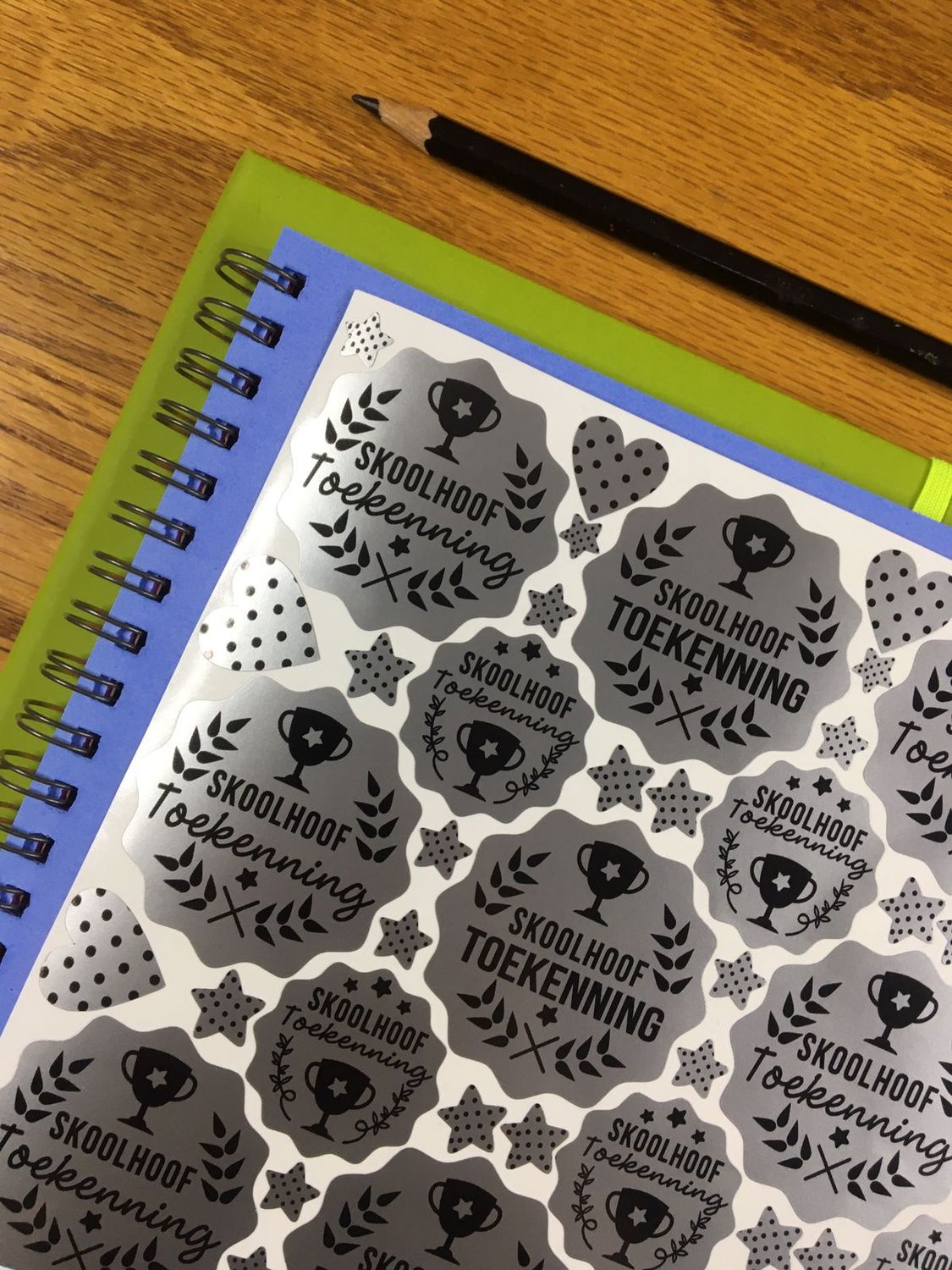Principal Headmaster Theme 13   Afrikaans Stickers vir Prinsipaal Skoolhoof
