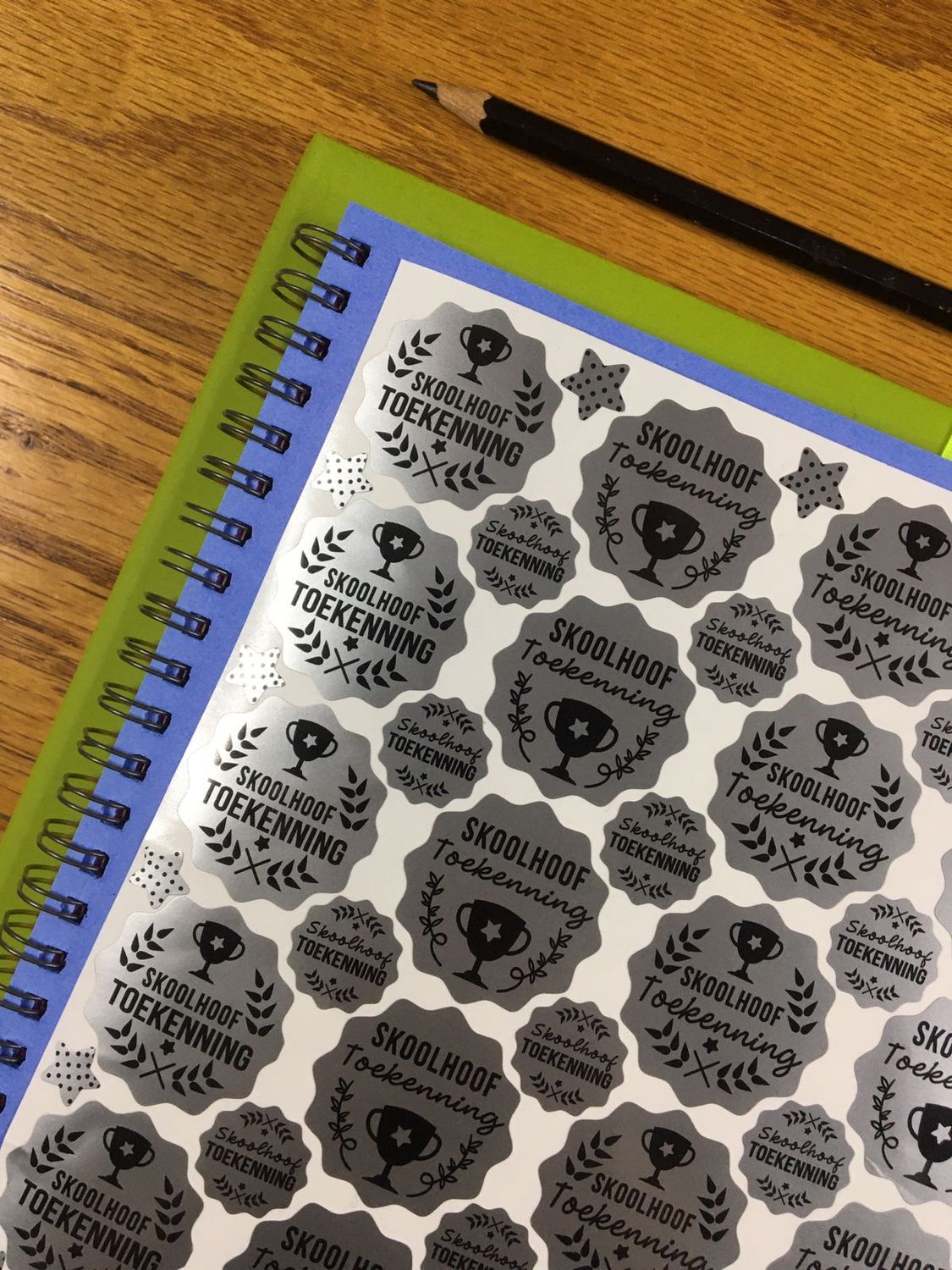 Principal Headmaster Theme 17    Afrikaans Stickers vir Prinsipaal Skoolhoof