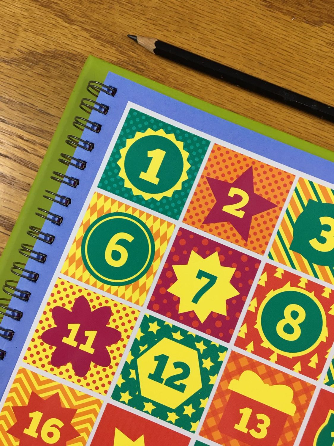 Advent Calendar Stickers - Theme 4 - No Words