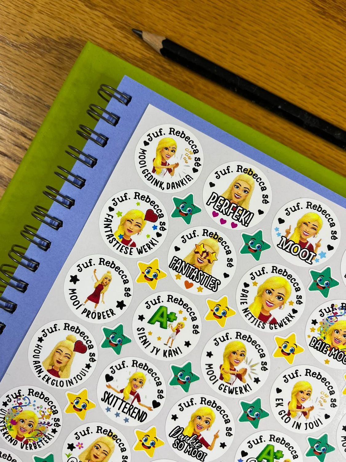 Avatar Theme 1 Reward Stickers - Personalized with a Name