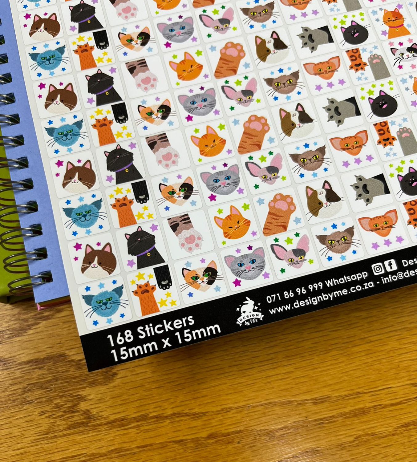Kitty Cat Theme 1 - NO WORDS Stickers