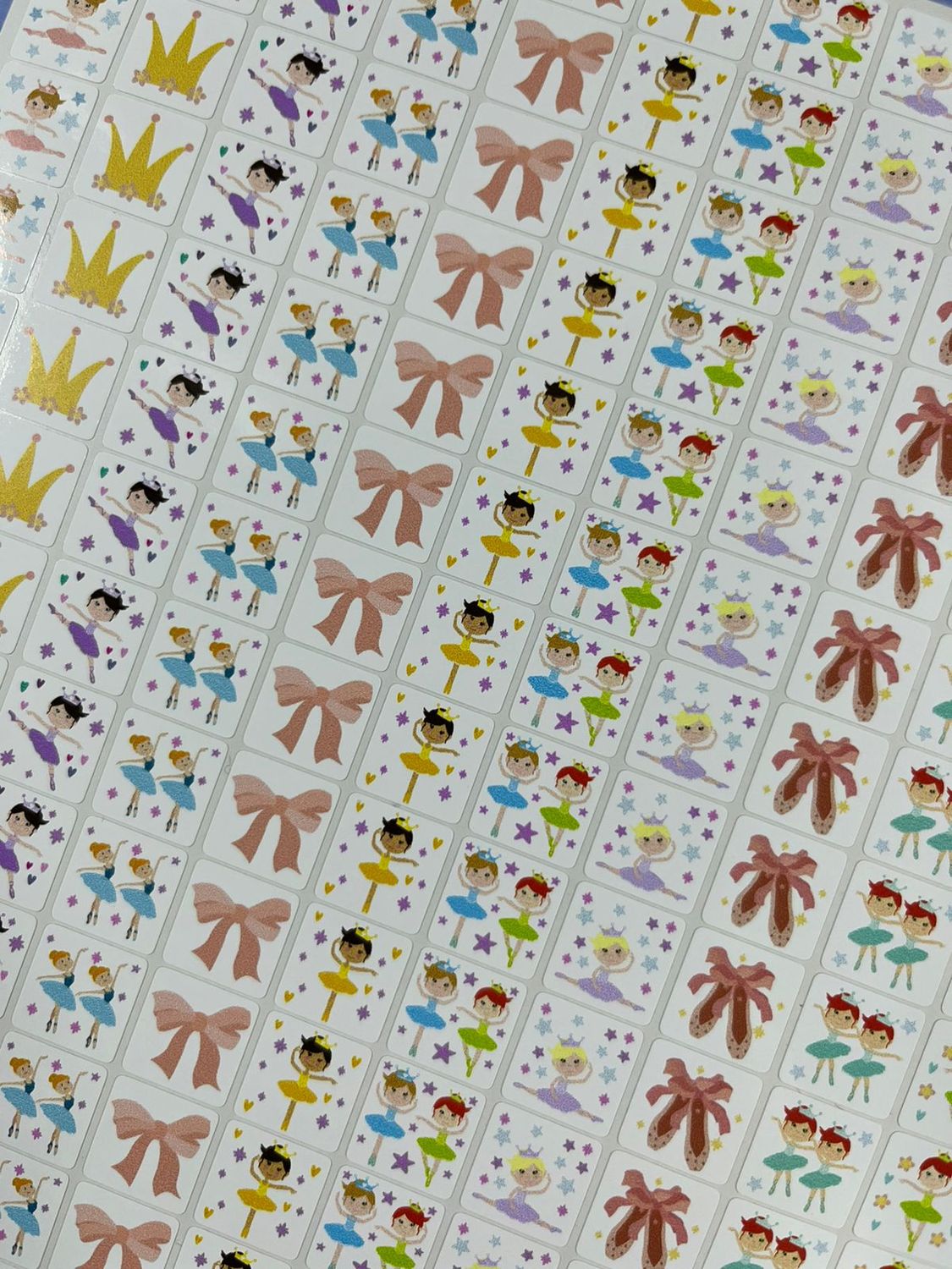 Ballerina dance Theme 5 - NO WORDS Stickers