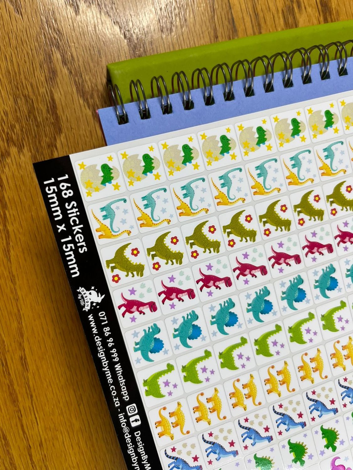 Dinosaurs Theme 5 - NO WORDS Stickers