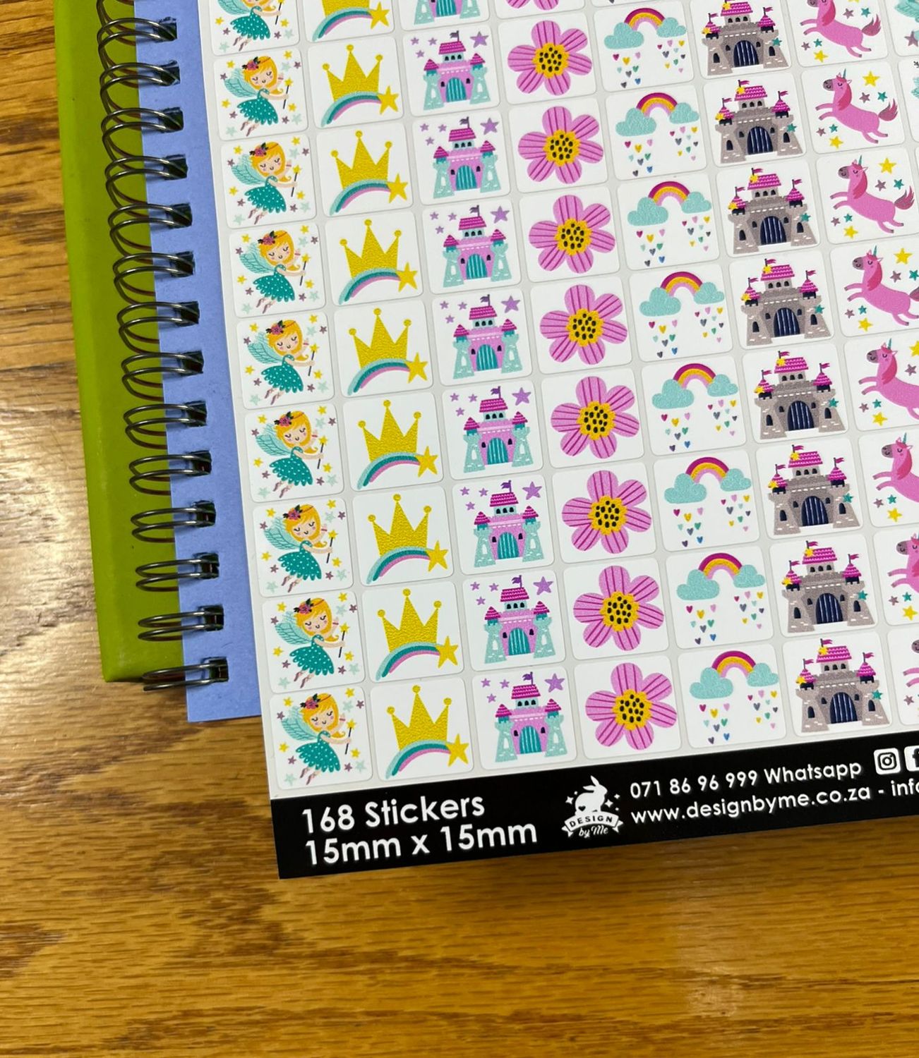 Fairy Princess Theme 1 - NO WORDS Stickers