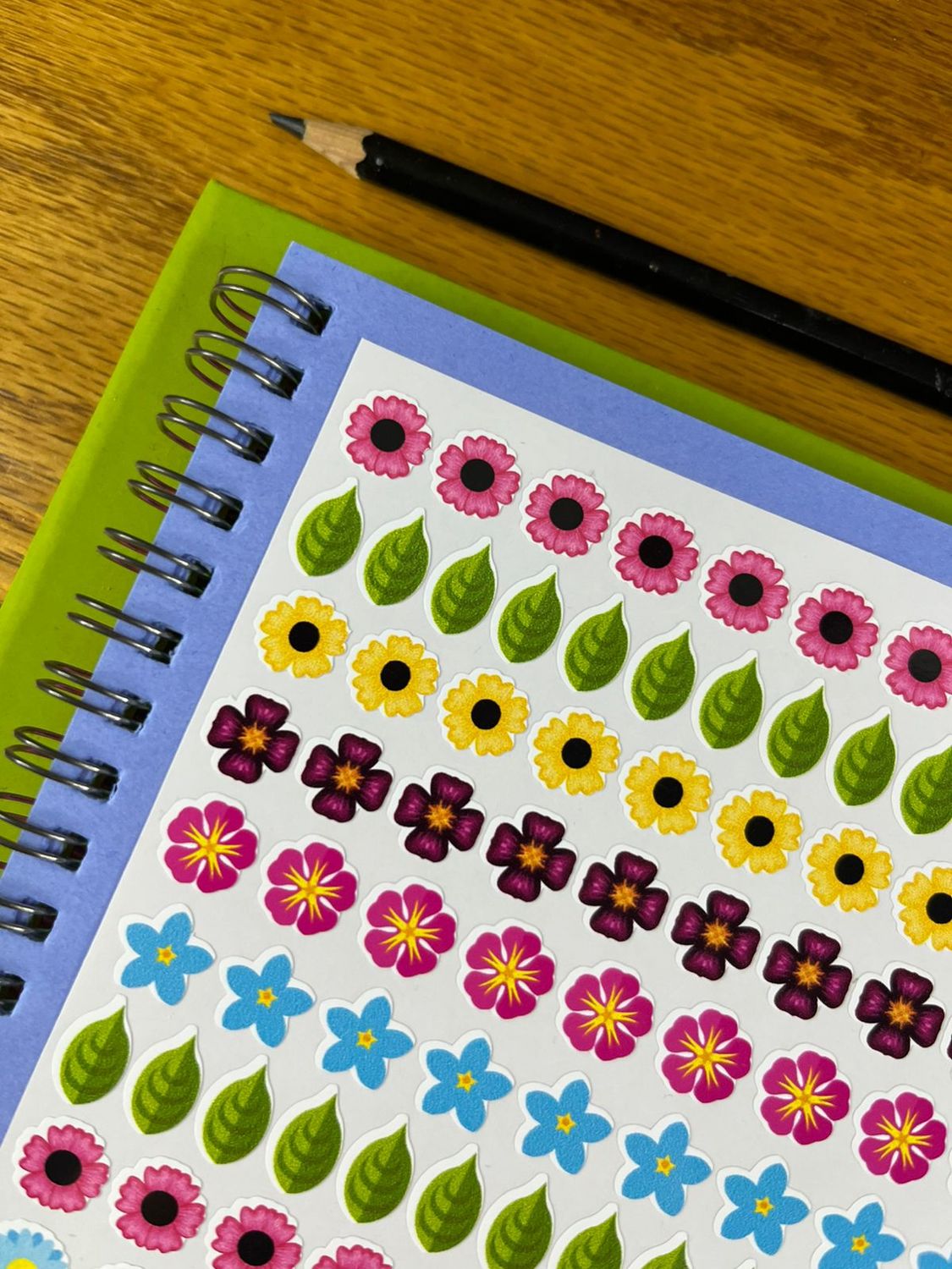 Floral Garden Flowers Theme 5 - NO WORDS Stickers