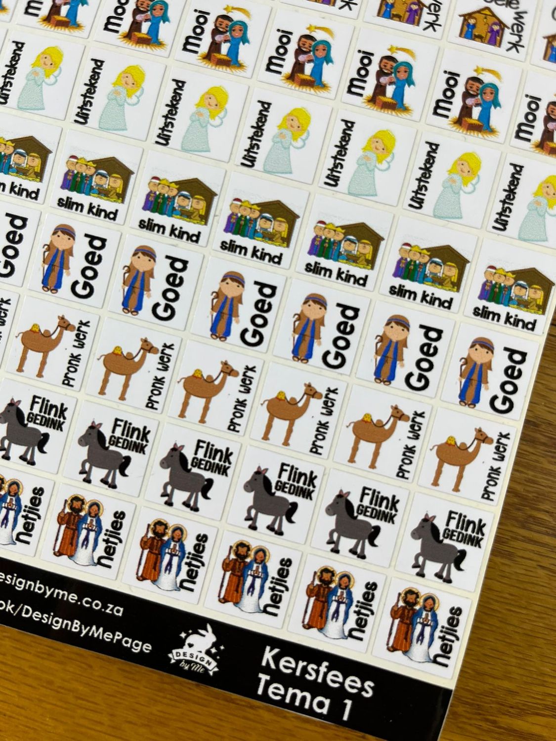 Christmas Themed Reward stickers sample sale 2