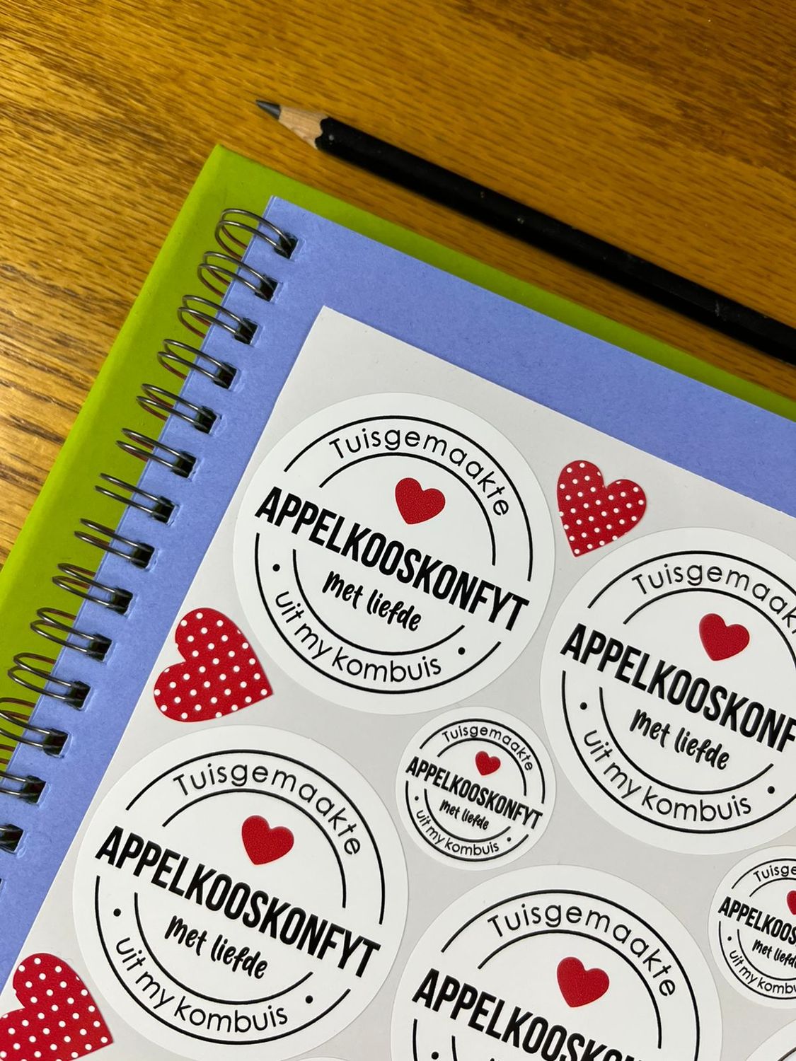 Food Label Pantry Stickers theme 1