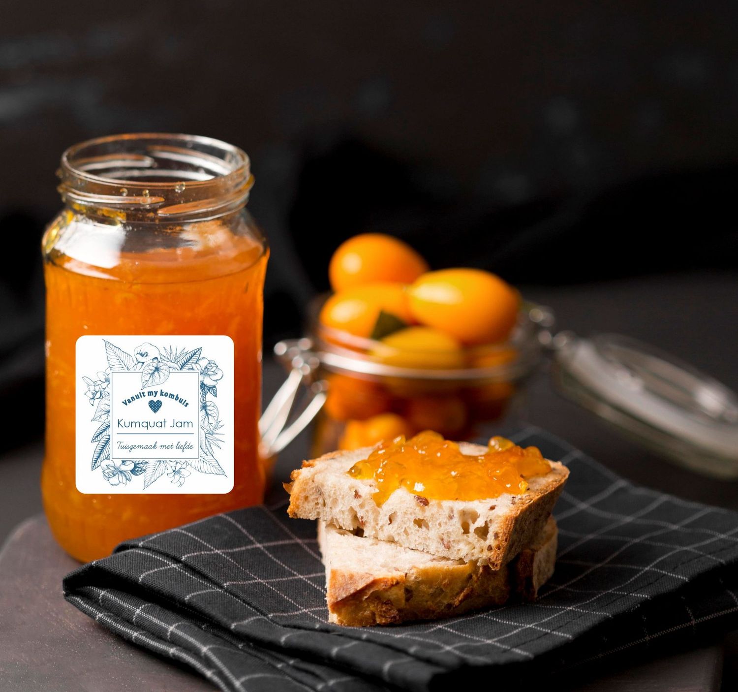 Food Label Pantry Stickers theme 3