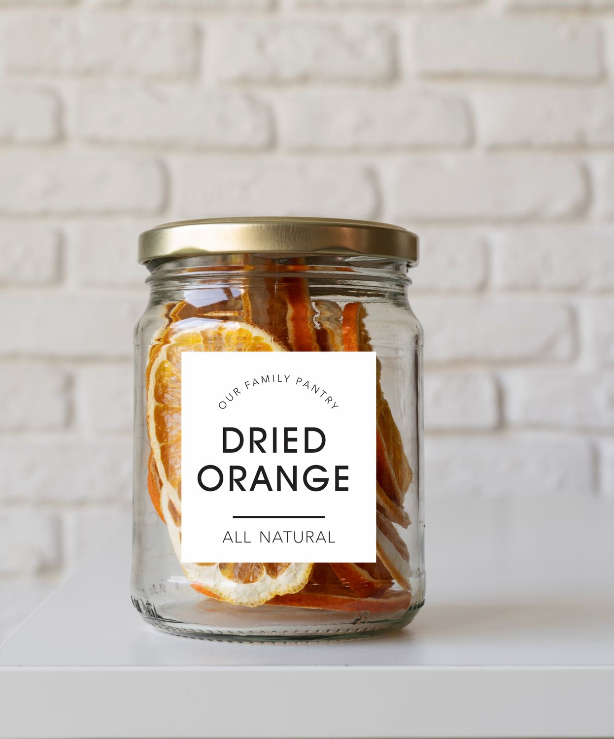 60mm x 65mm size Pantry Stickers