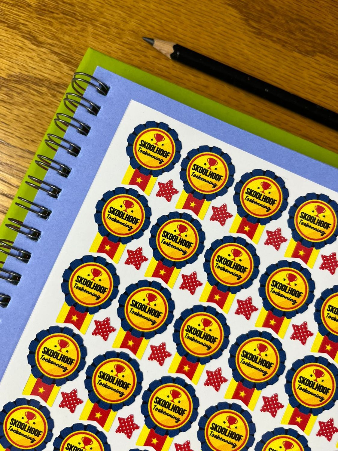 Skoolhoof Stickers Sample Sale 156 - Afrikaans