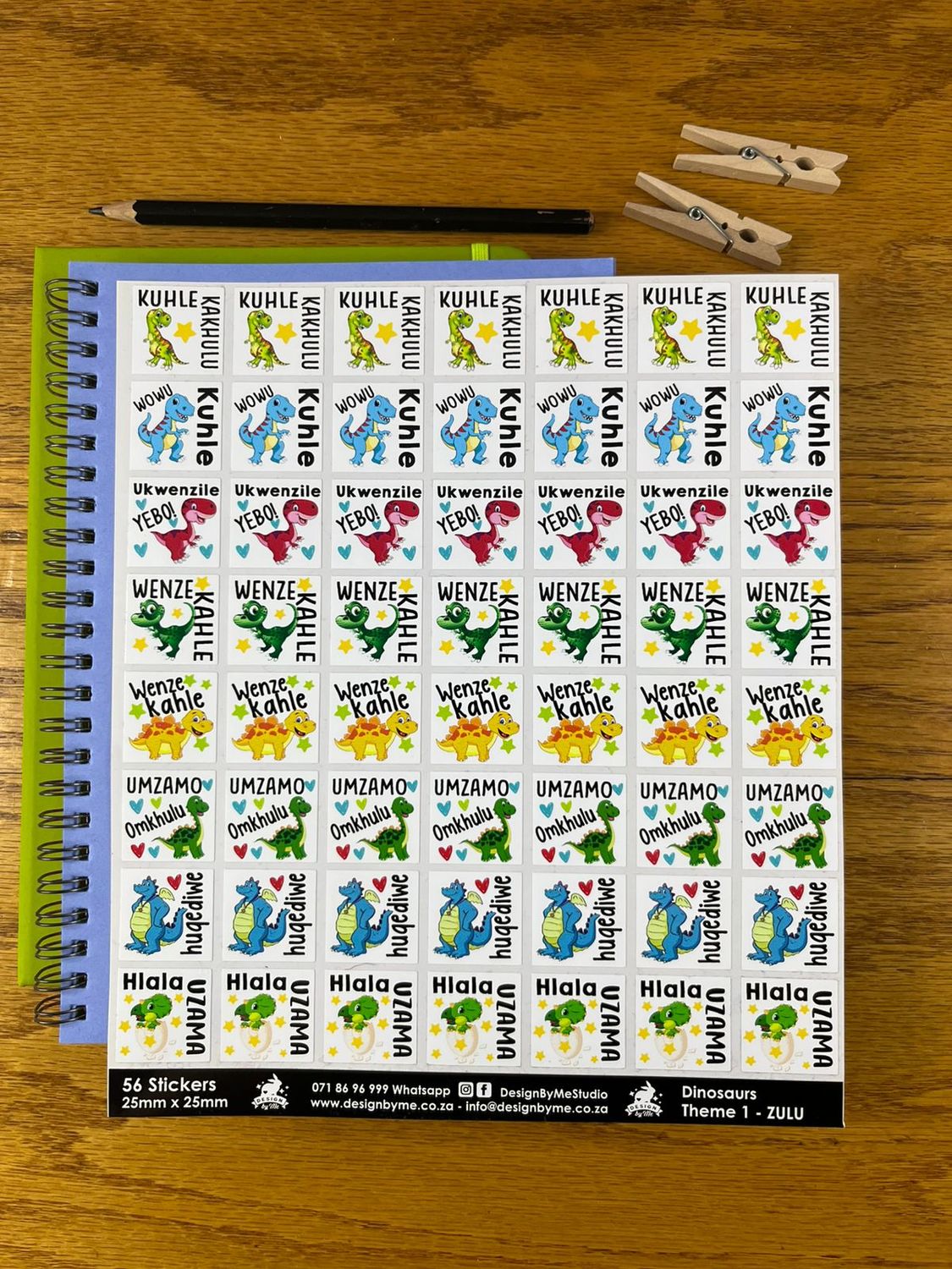 Dinosaurs Reward Stickers Sample Sale 70 - Zulu