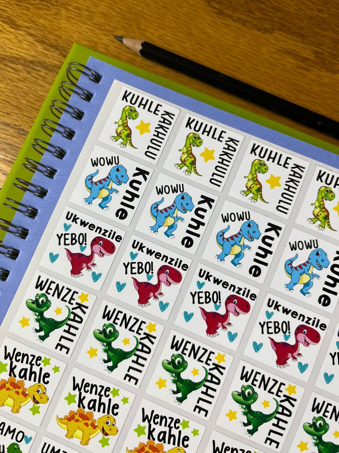 Dinosaurs Reward Stickers Sample Sale 70 - Zulu