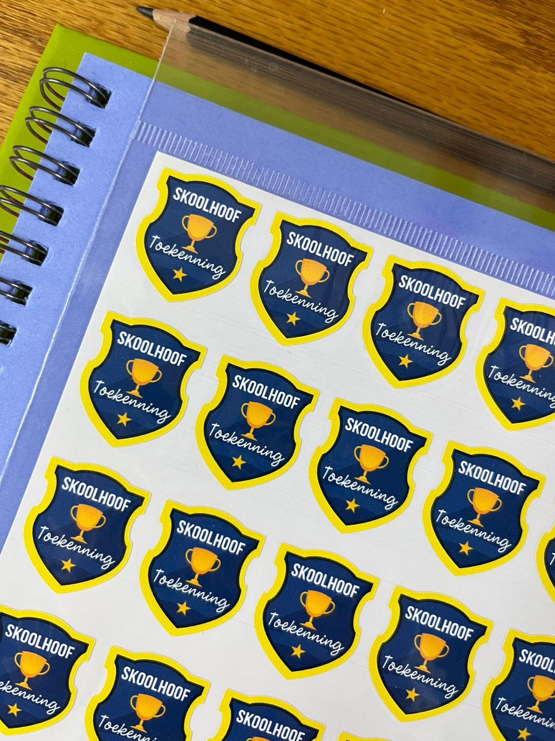 Skoolhoof Stickers Sample Sale 78 - Afrikaans