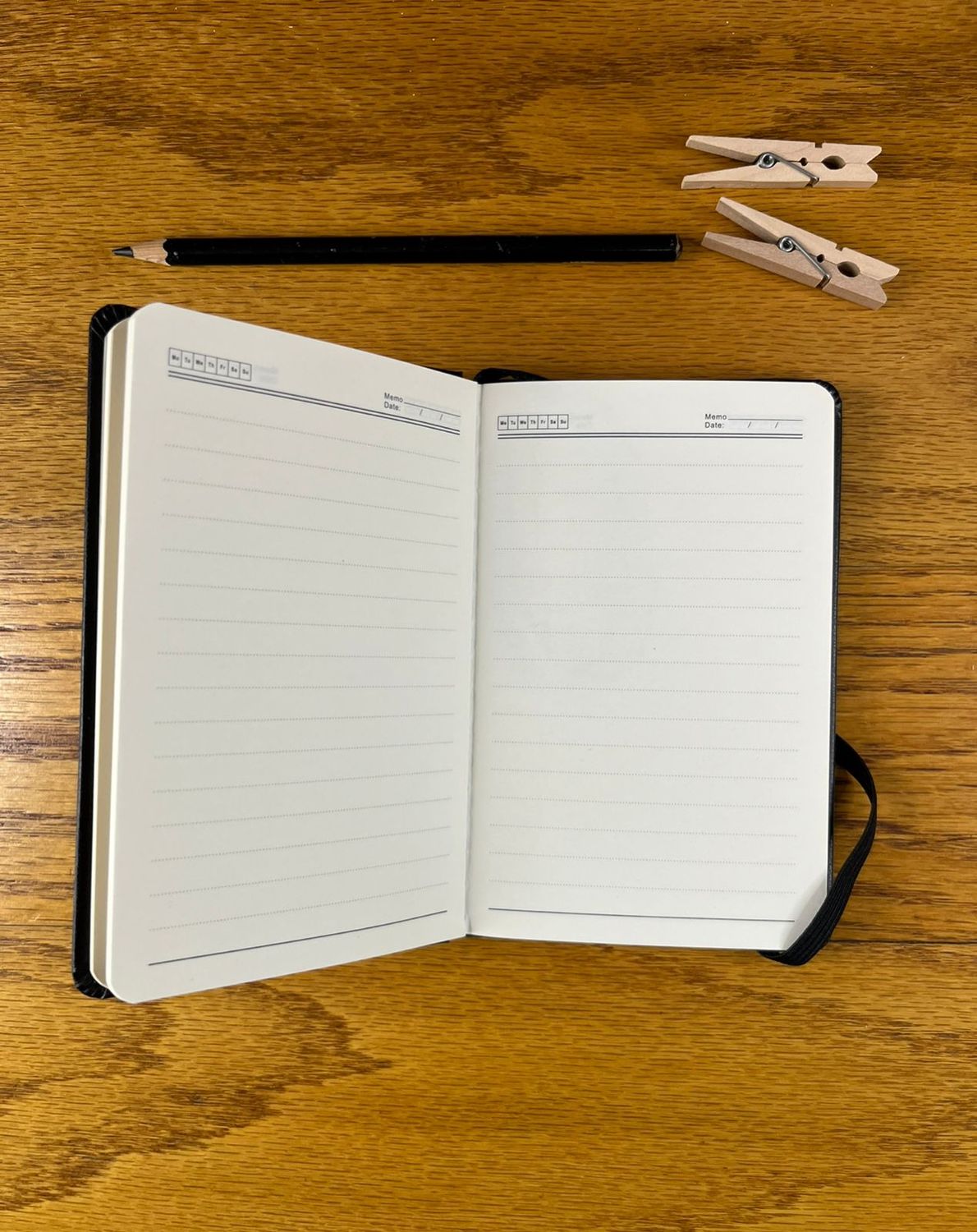 Droomboek Theme 2 Black Pocket Notebook Journal