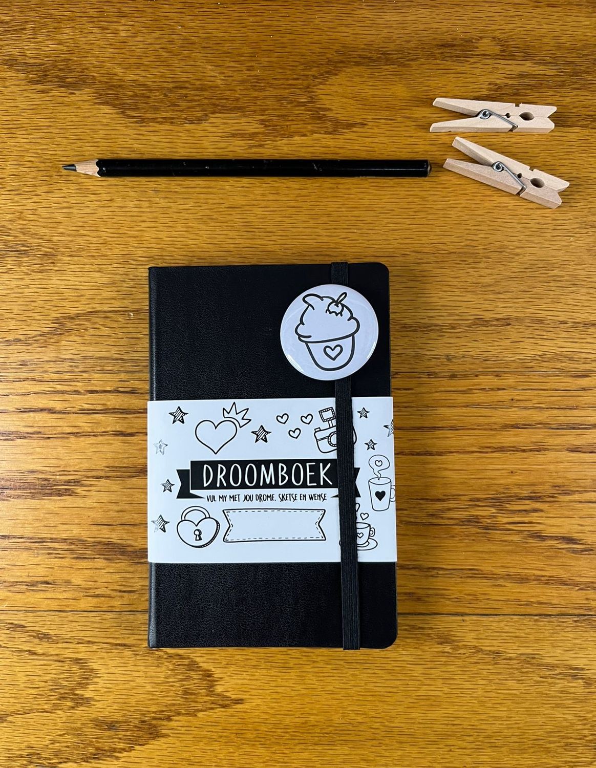 Droomboek Theme 2 Black Pocket Notebook Journal Droomboek Theme 2 Black Pocket Notebook Journal