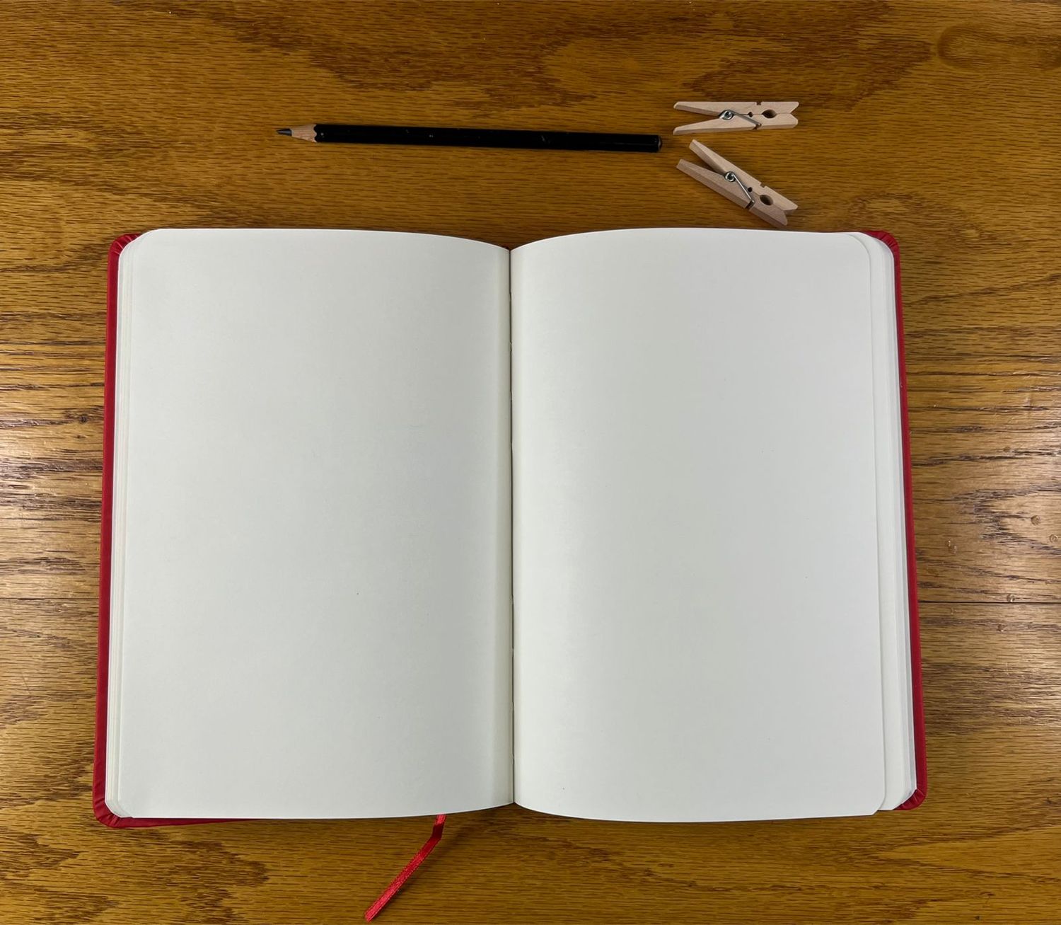 A5 Red Notebook Journal