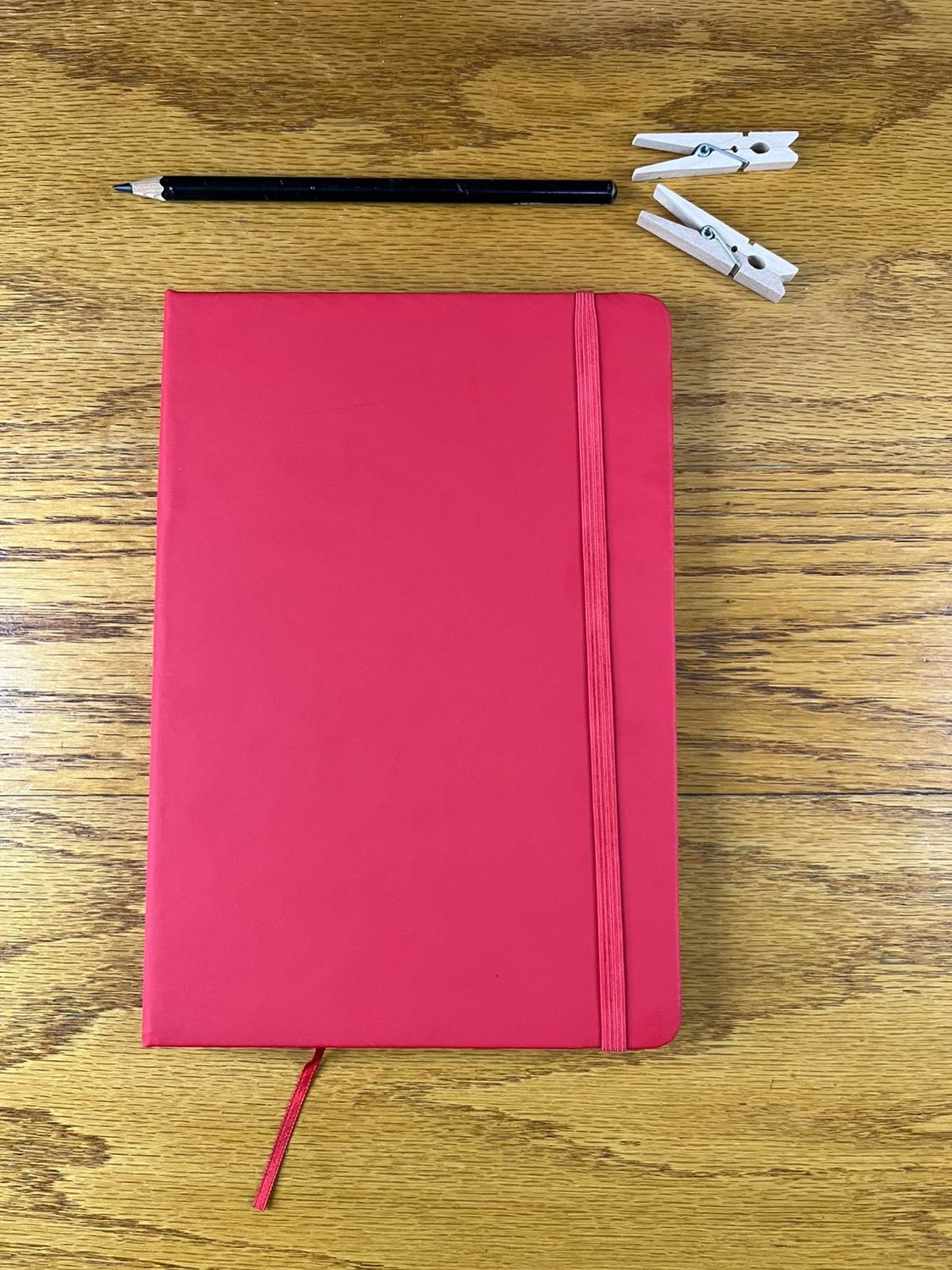 A5 Red Notebook Journal